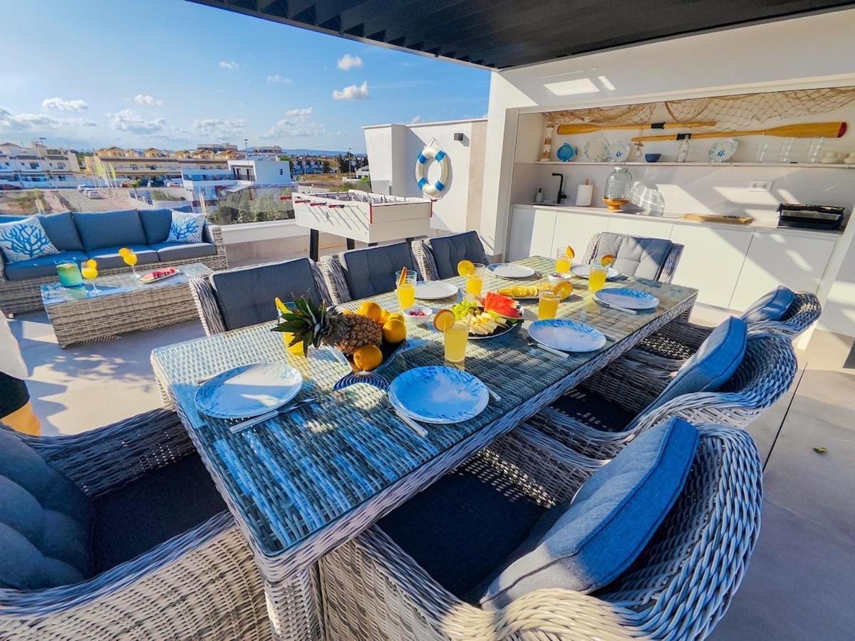 Villa Murcia - Private Heated Pool & Jacuzzi Santiago De La Ribera Exterior photo