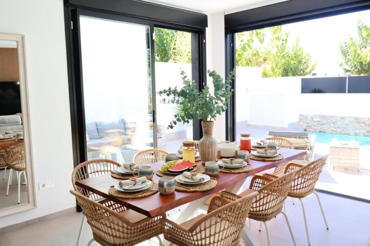 Villa Murcia - Private Heated Pool & Jacuzzi Santiago De La Ribera Exterior photo