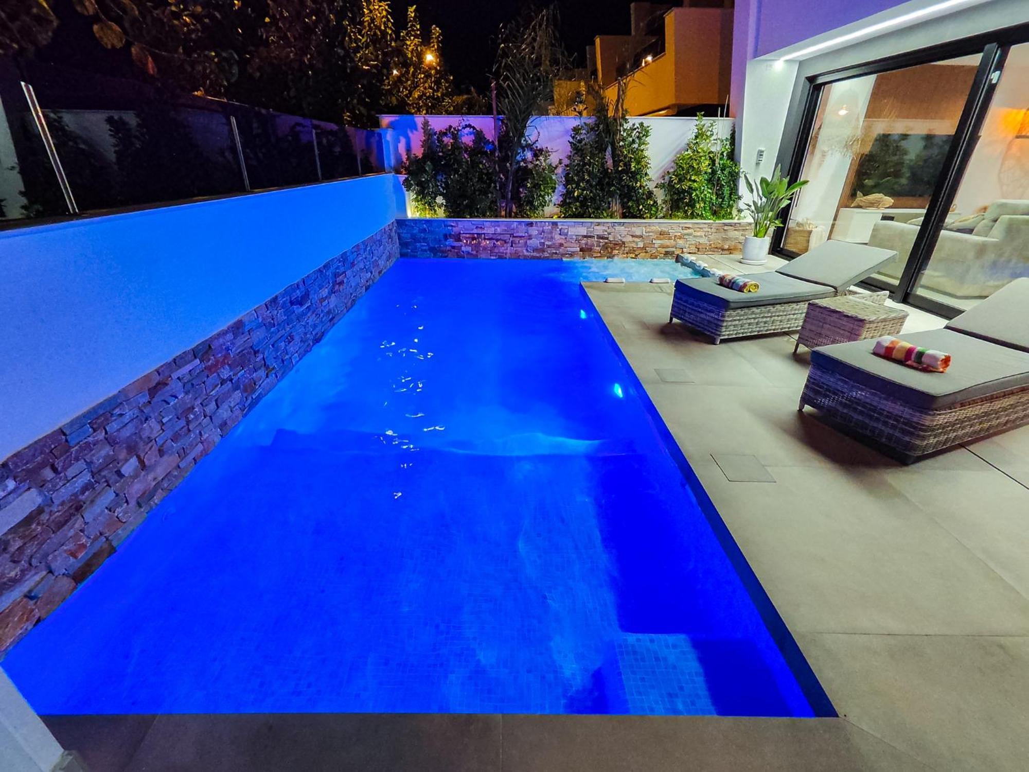 Villa Murcia - Private Heated Pool & Jacuzzi Santiago De La Ribera Exterior photo