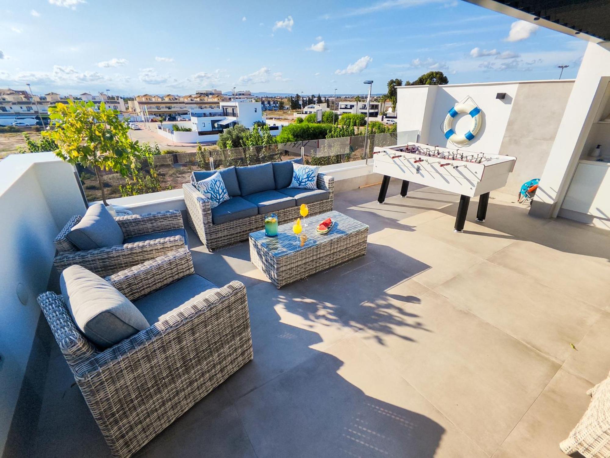 Villa Murcia - Private Heated Pool & Jacuzzi Santiago De La Ribera Exterior photo