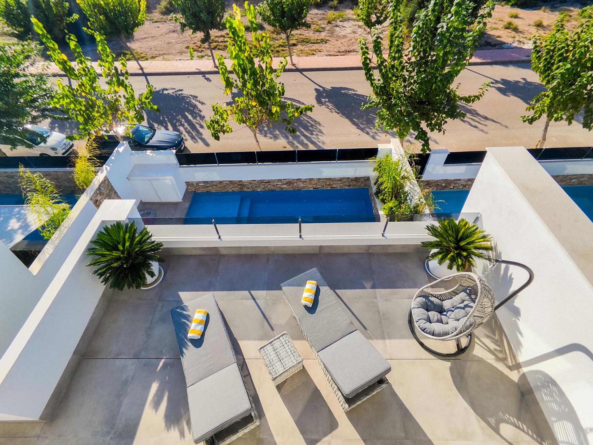 Villa Murcia - Private Heated Pool & Jacuzzi Santiago De La Ribera Exterior photo